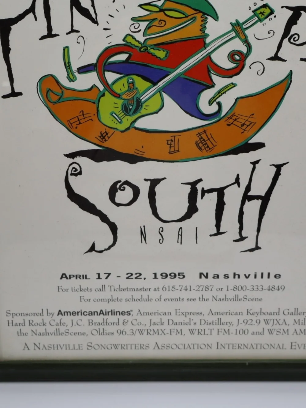 Nashville Songwriters Association International vintage 1995